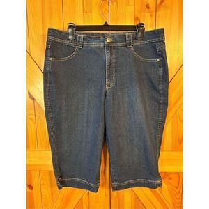 Croft & Barrow Dark Blue Ankle Jeans